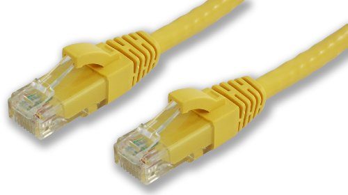 Lynn Electronics CAT6-25-BKB Booted Ethernet Patch Cable 2-Pack Black 25-Feet 