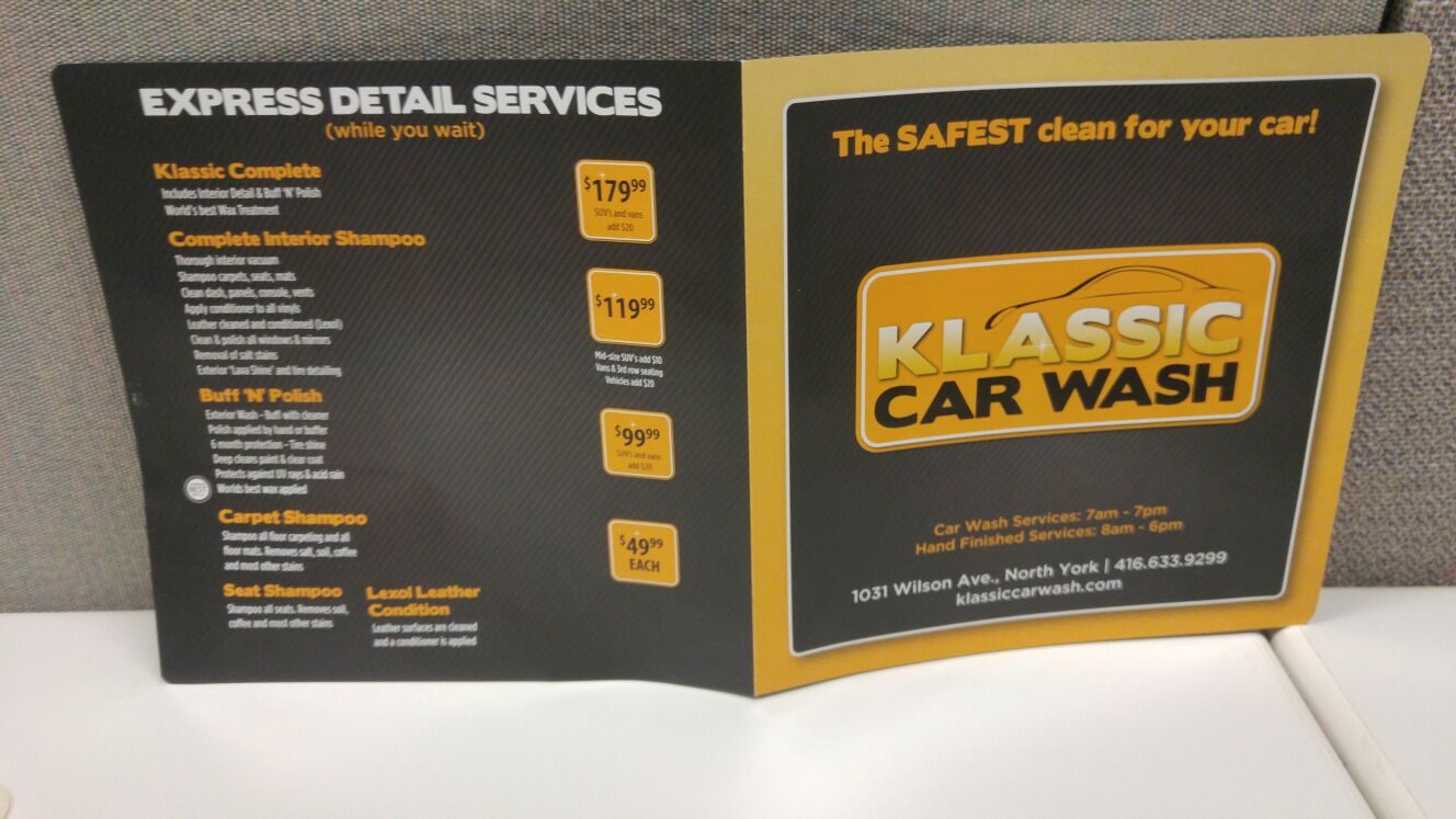 [KLASSIC CAR WASH] [North York] Monthly Pass Unlimited Car washes 19.99 30 day notice for