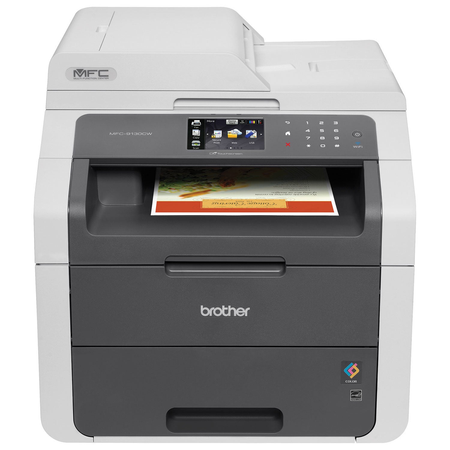 List 100+ Wallpaper Brother - Mfc-9130cw Color Wireless Laser Printer -  Gray Stunning