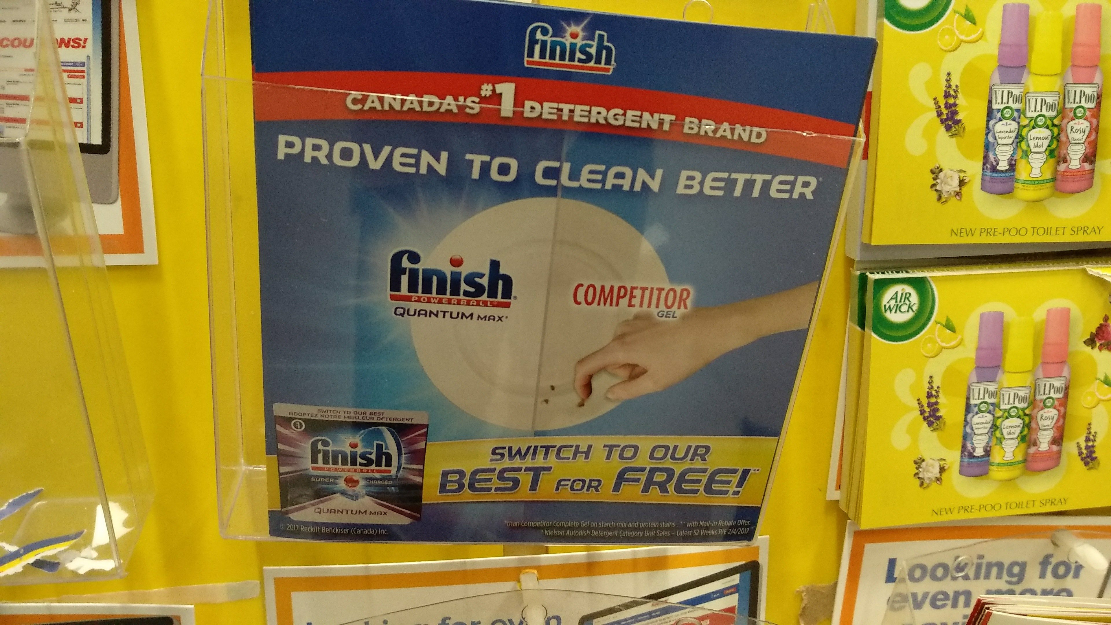 [Loblaws, RCSS, No Frills and more] REBATE UPTO $23 for Finish Quantum ...