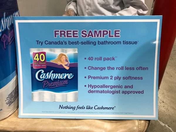 [Costco] Free Roll of Cashmere Premium Toilet Paper YMMV - RedFlagDeals ...