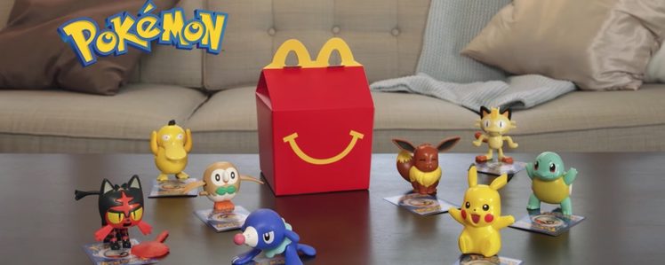 New Pokemon Happy Meal Toys Have Just Landed at McDonald's Canada