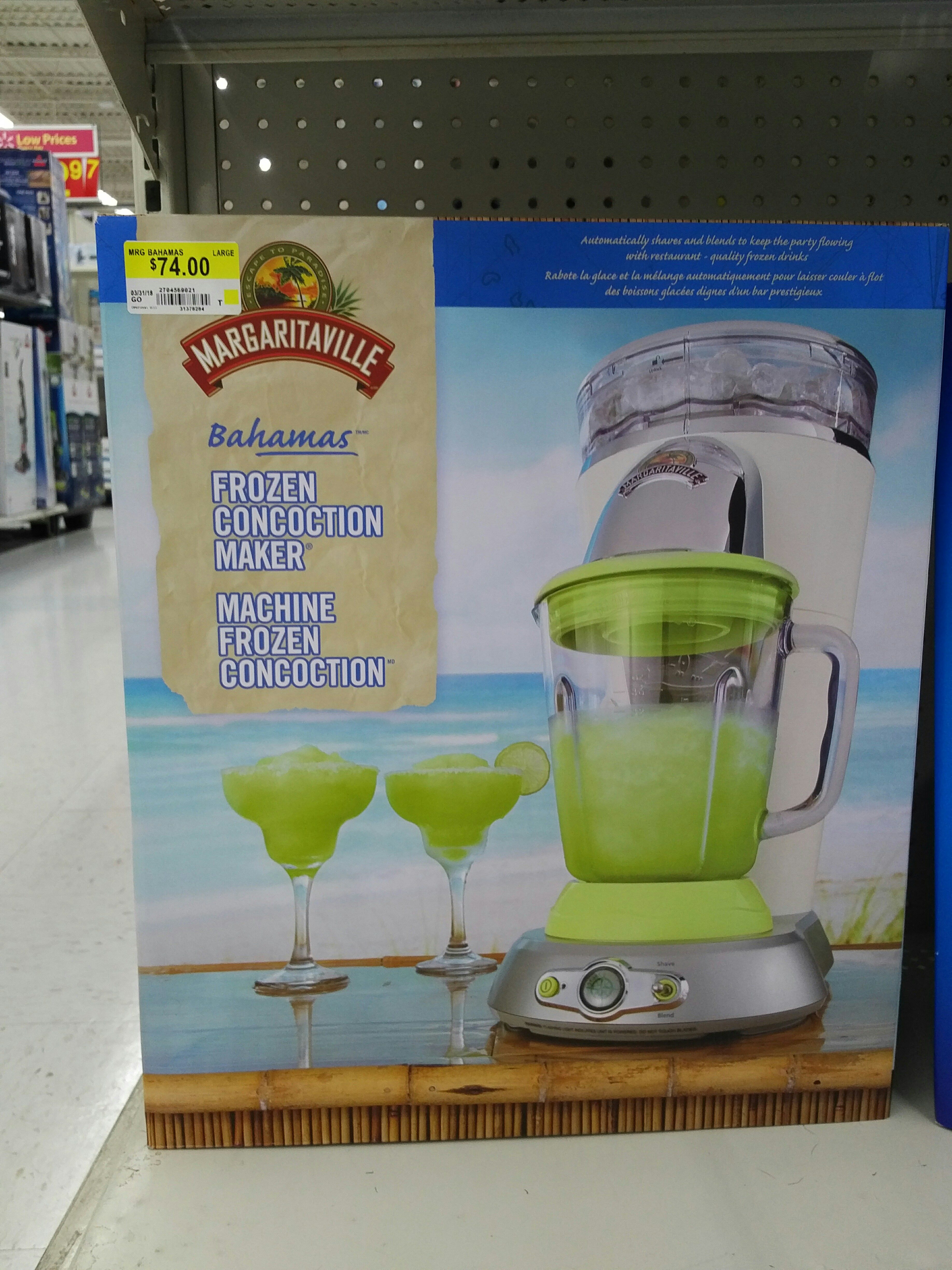 Bought a Margaritaville frozen drink machine on a whimwhat