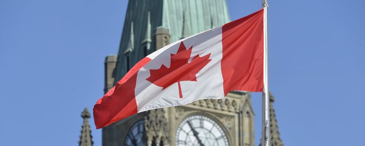 How to Get a Massive Canadian Flag from Parliament Hill for Free