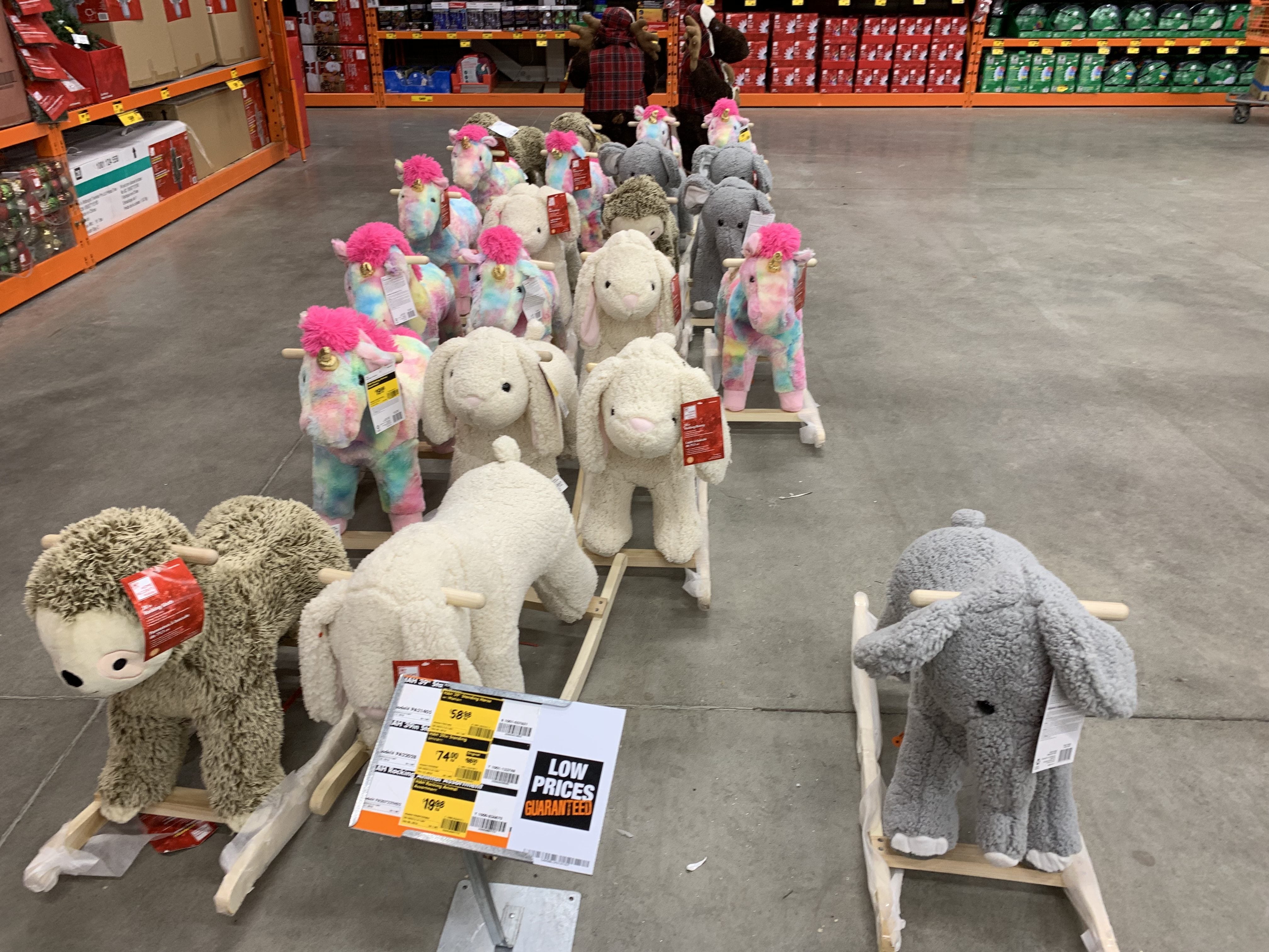 Home depot rocking sales animal