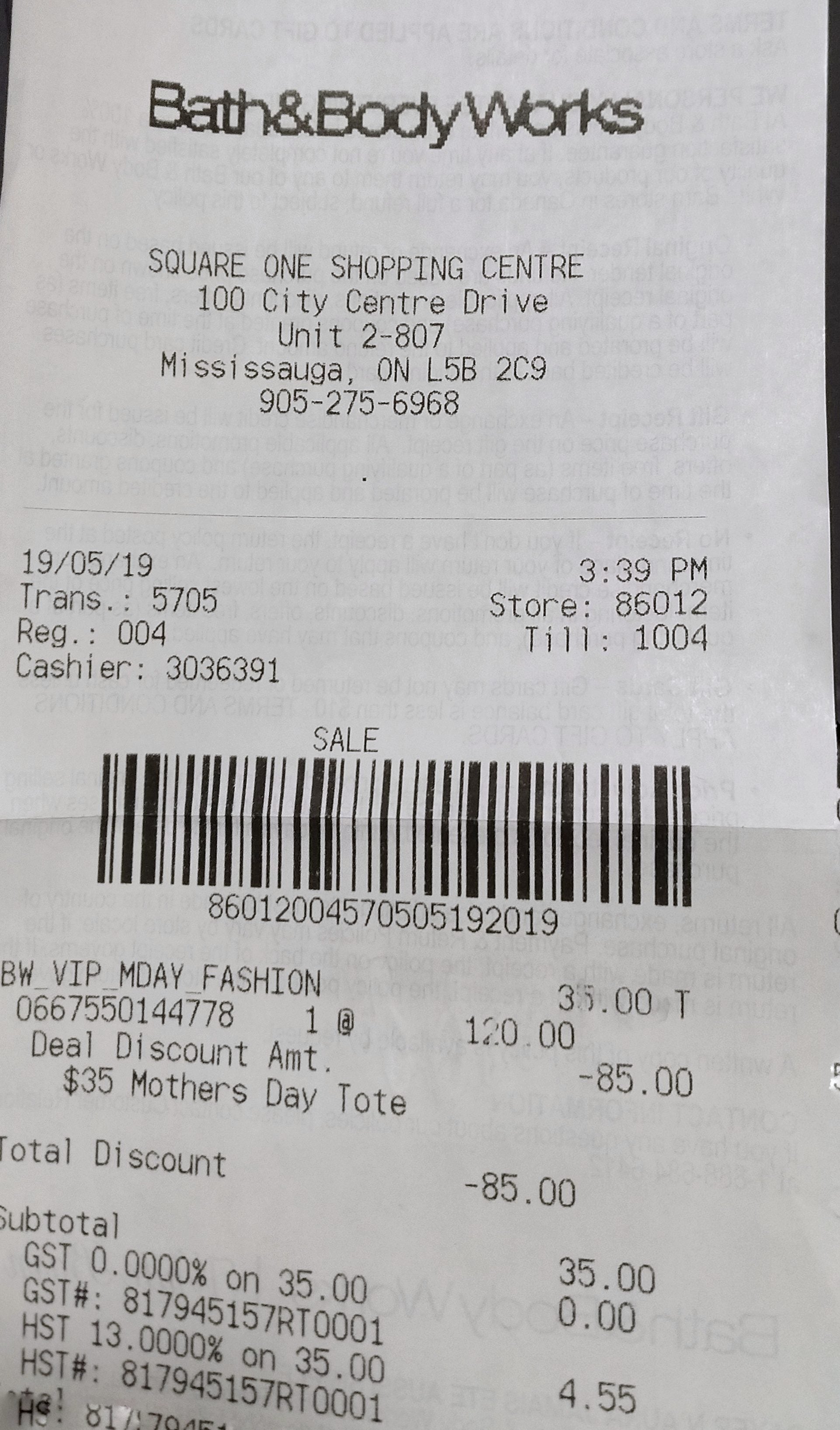 [Bath & Body Works] Mother's Day Tote 35 YMMV Forums