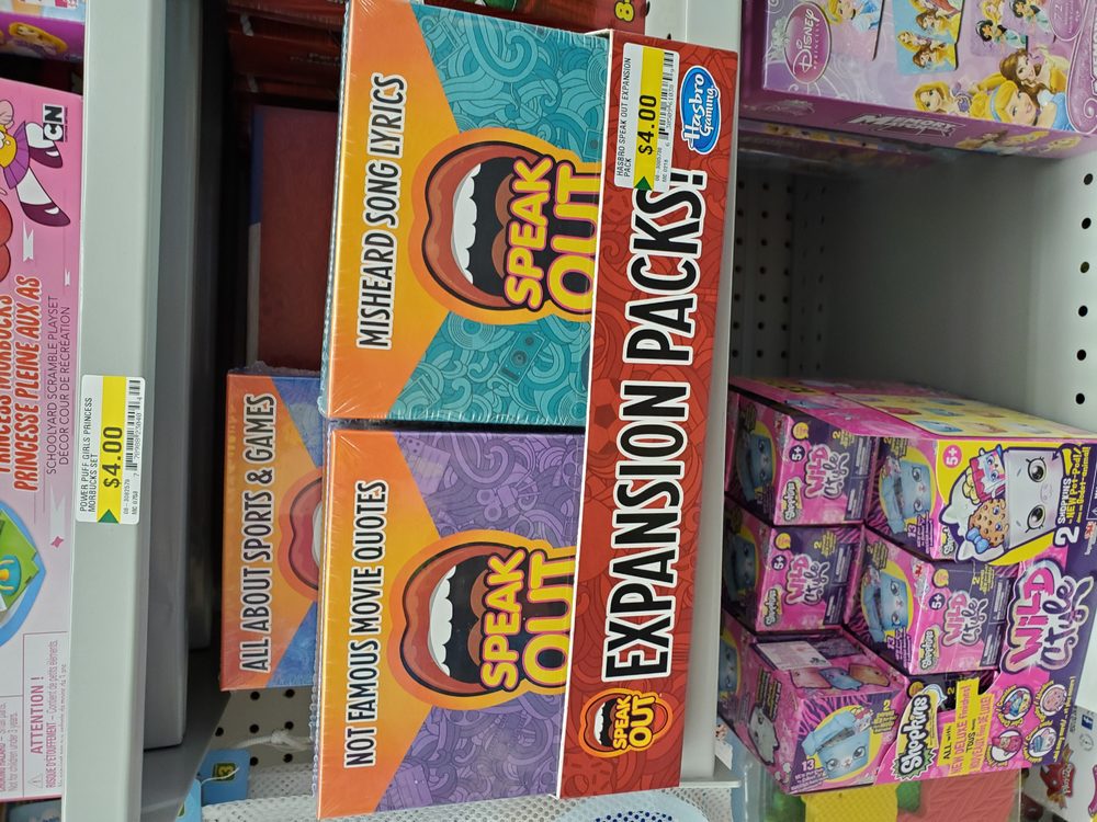 [Dollarama] Speak Out (Board Game) expansion packs 4 RedFlagDeals