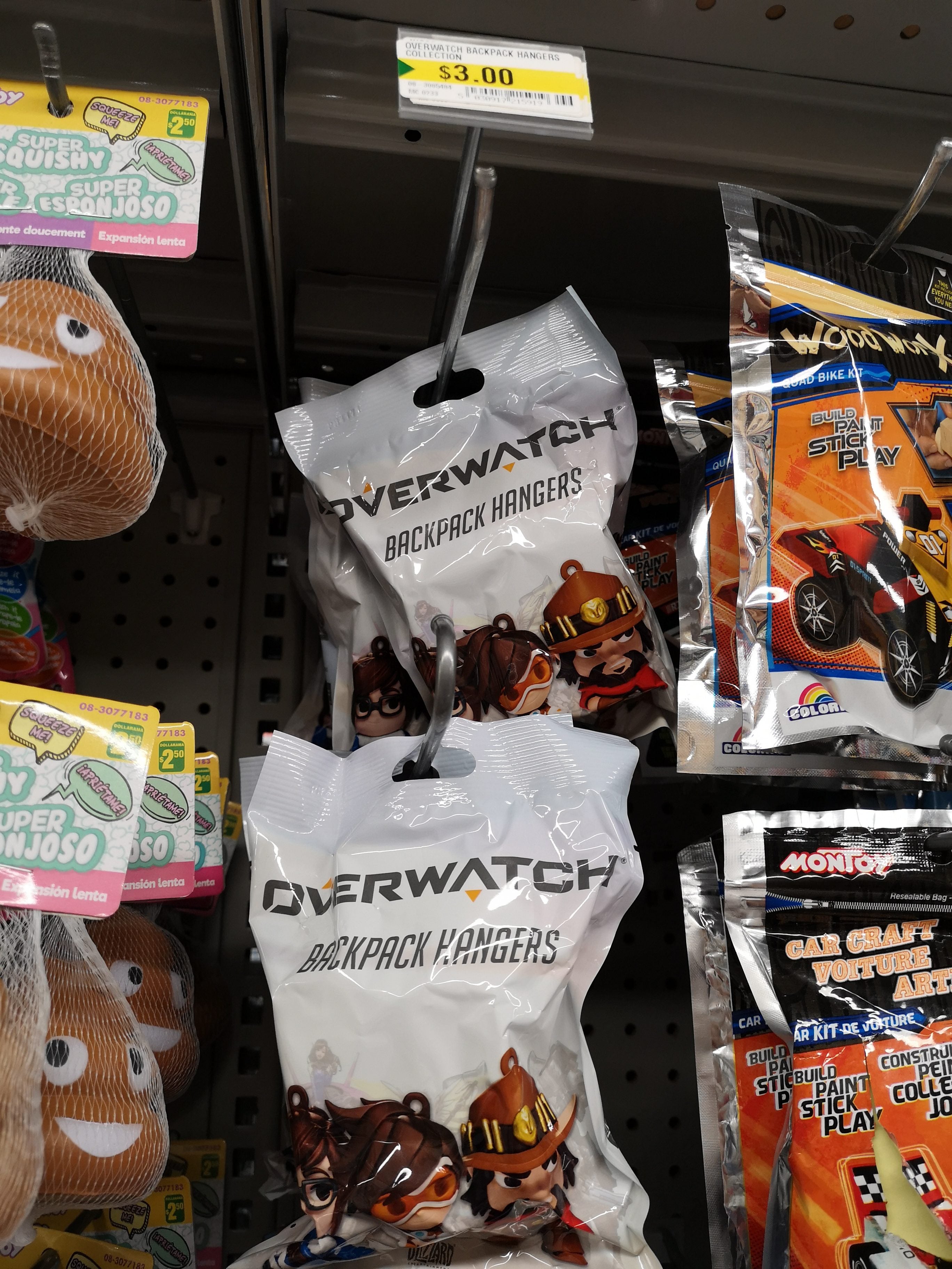 [Dollarama] Overwatch backpack hanger keychain Series 1 collection 3