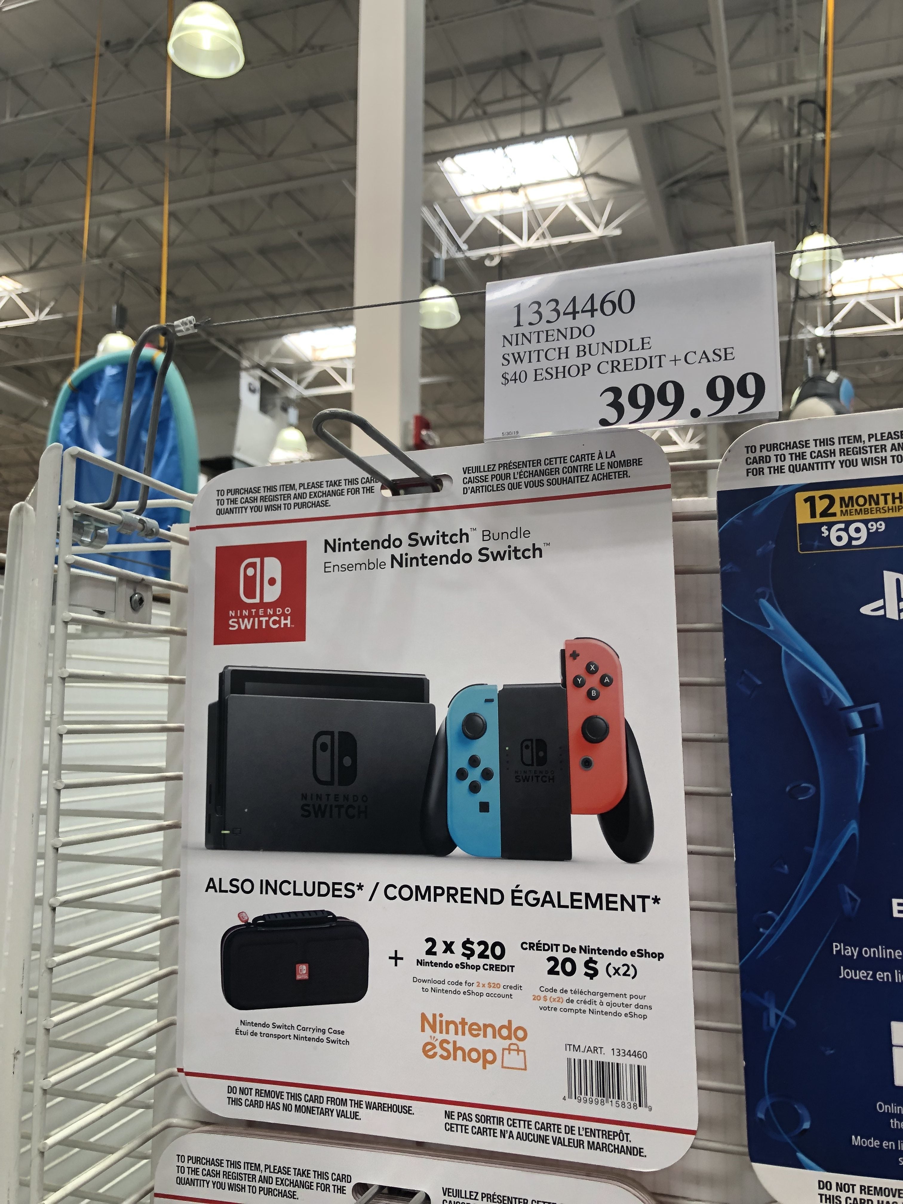 Nintendo switch bundle deals 2024 costco