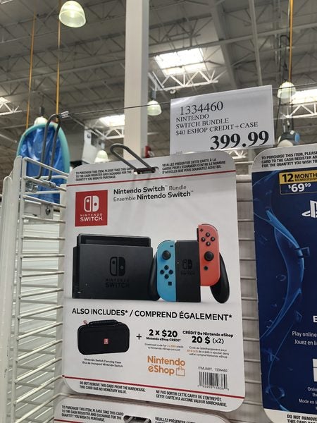 Nintendo Switch at Costco Ontario - RedFlagDeals.com Forums