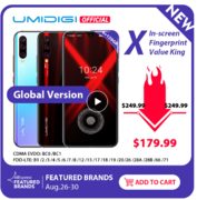 [Aliexpress](Pre-sale)Flash Sale - UMIDIGI X In-screen Fingerprint 6.35" AMOLED 48MP Triple Rear Camera 128GB NFC Helio P60- $242