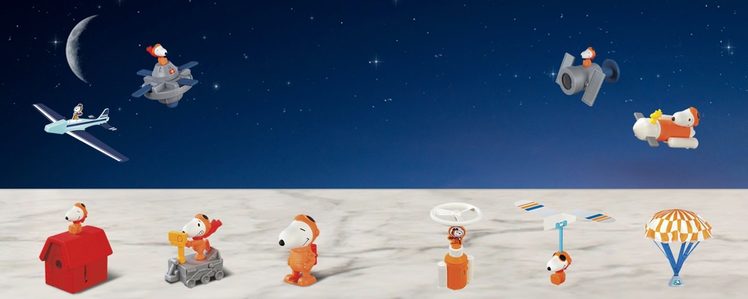 Snoopy x NASA Happy Meal Toys Have Arrived at McDonald’s Canada (October 2019)