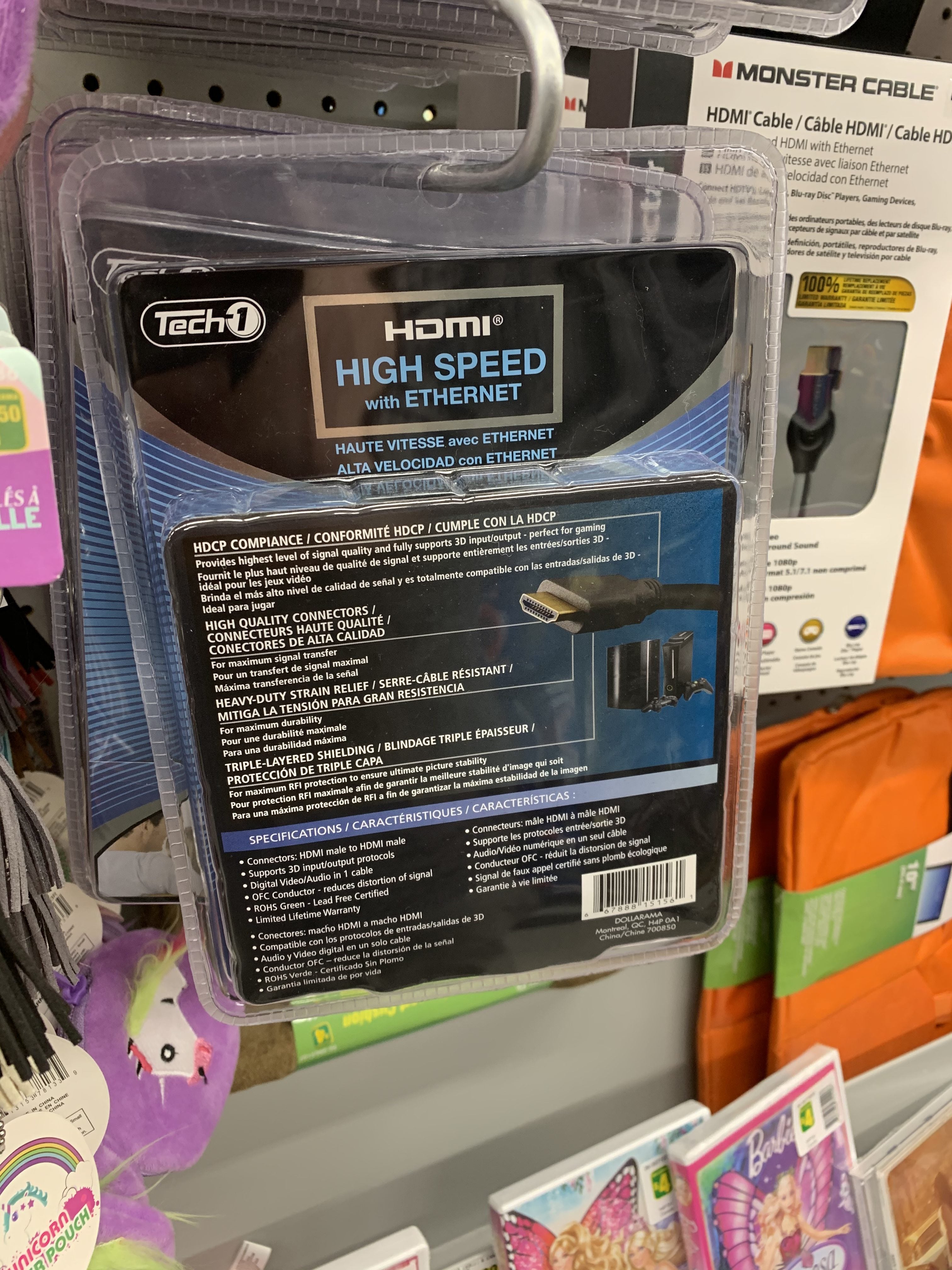 [Dollarama] Monster HDMI cables. Various models. YMMV Page 10