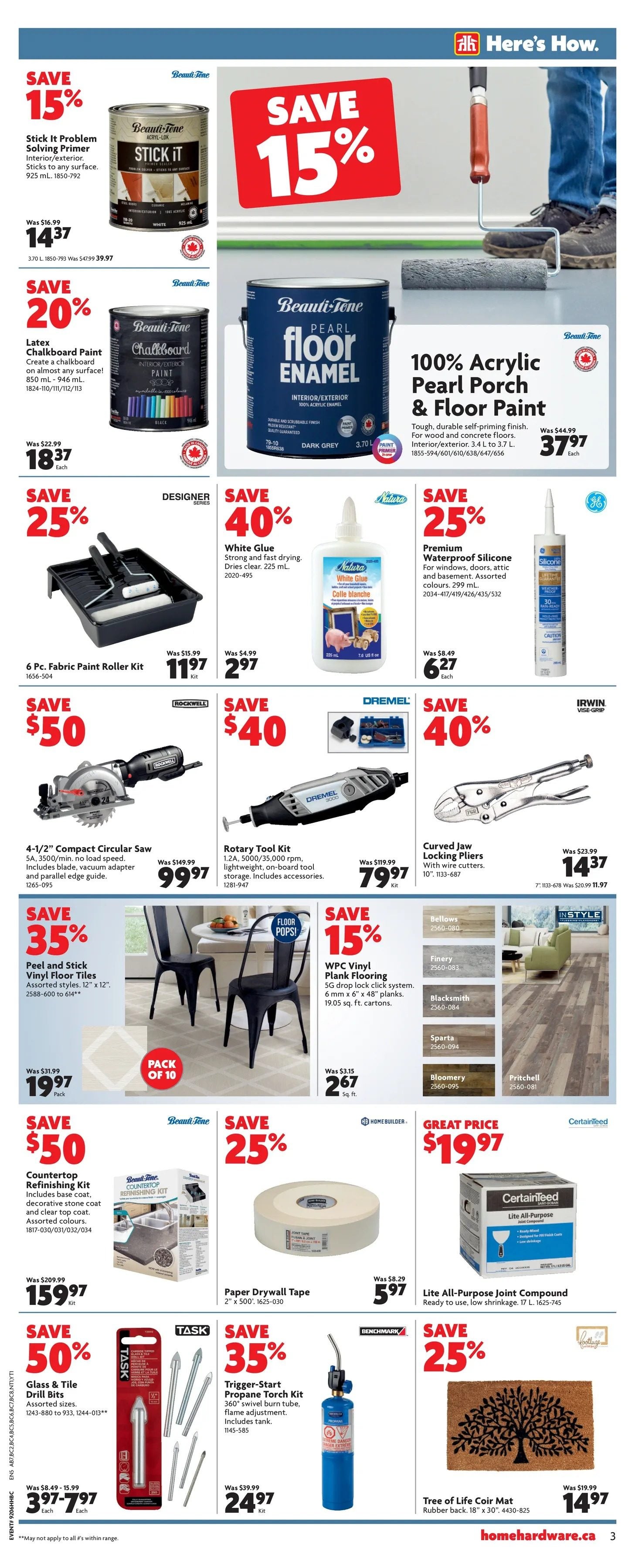 Home Hardware Weekly Flyer - Building Centre - The Paint