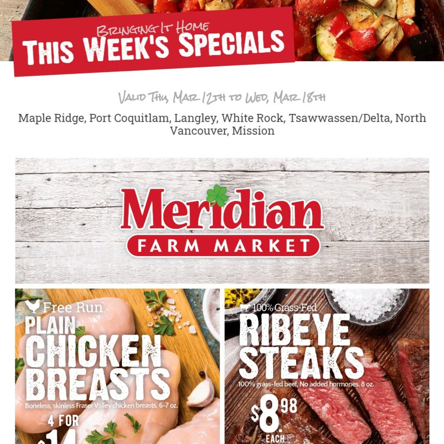 Meridian Meats Weekly Flyer - Weekly Specials - Mar 12 – 18