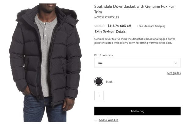 Southdale jacket cheap