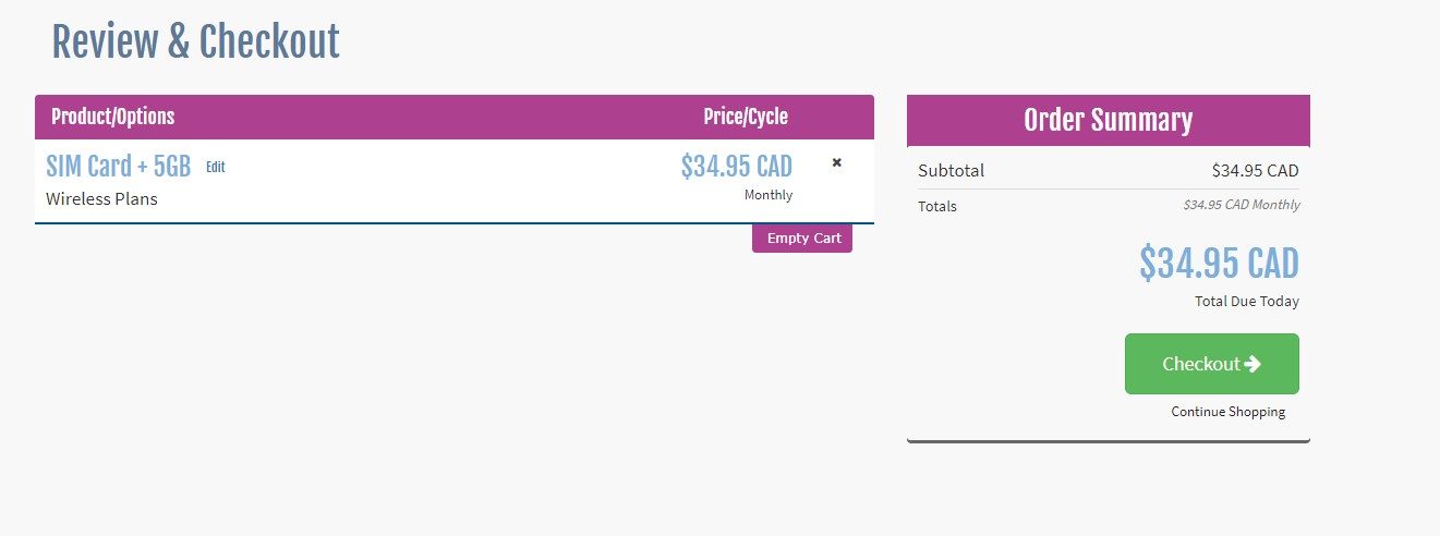 [Fongo] Fongo launched LTE Sim with 5GB at 34$ [No Contract] [Canada ...