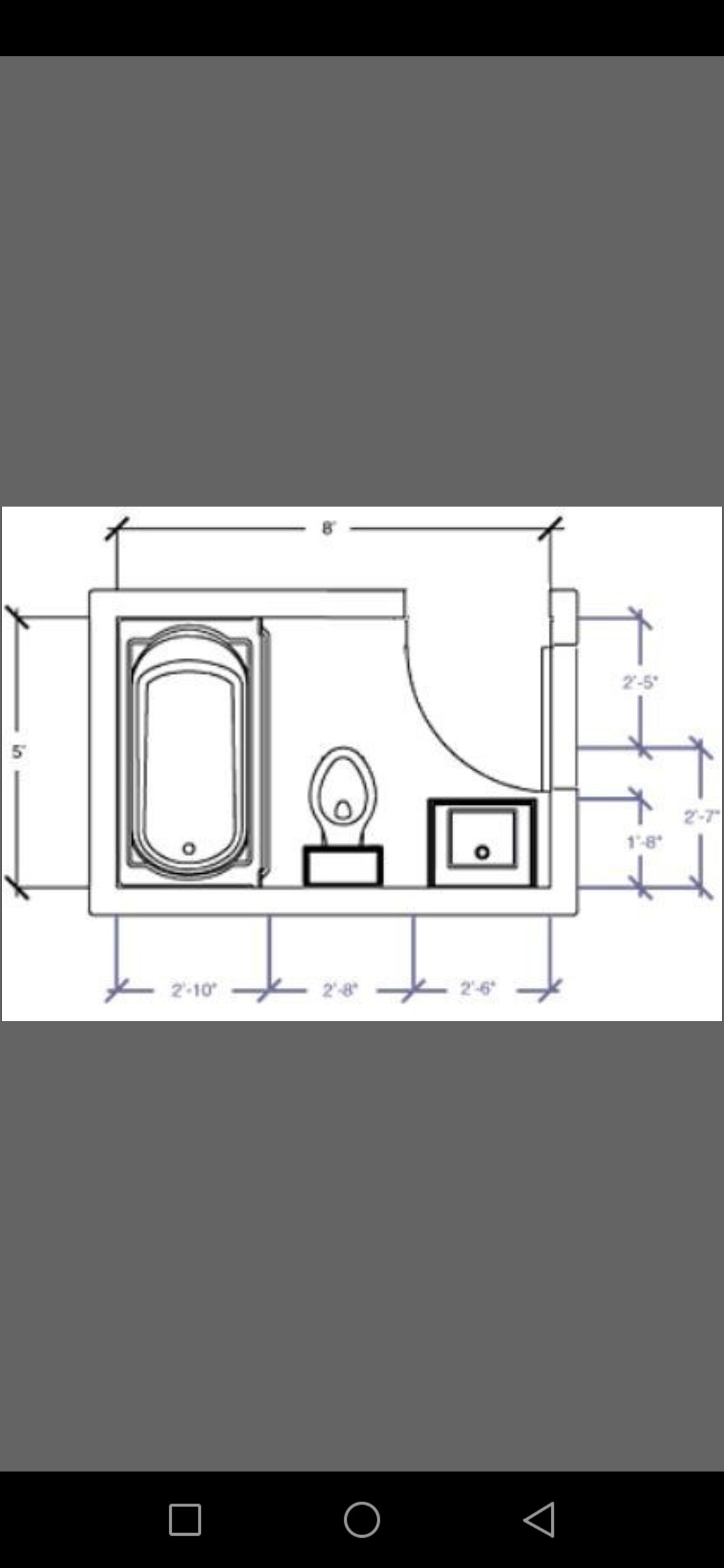 Basement bathroom door orientation - RedFlagDeals.com Forums