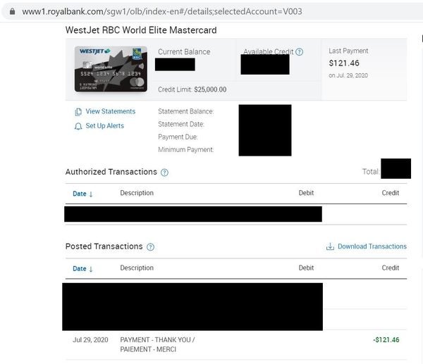 How to pay RBC Cach Back Mastercard using Tangerine?
