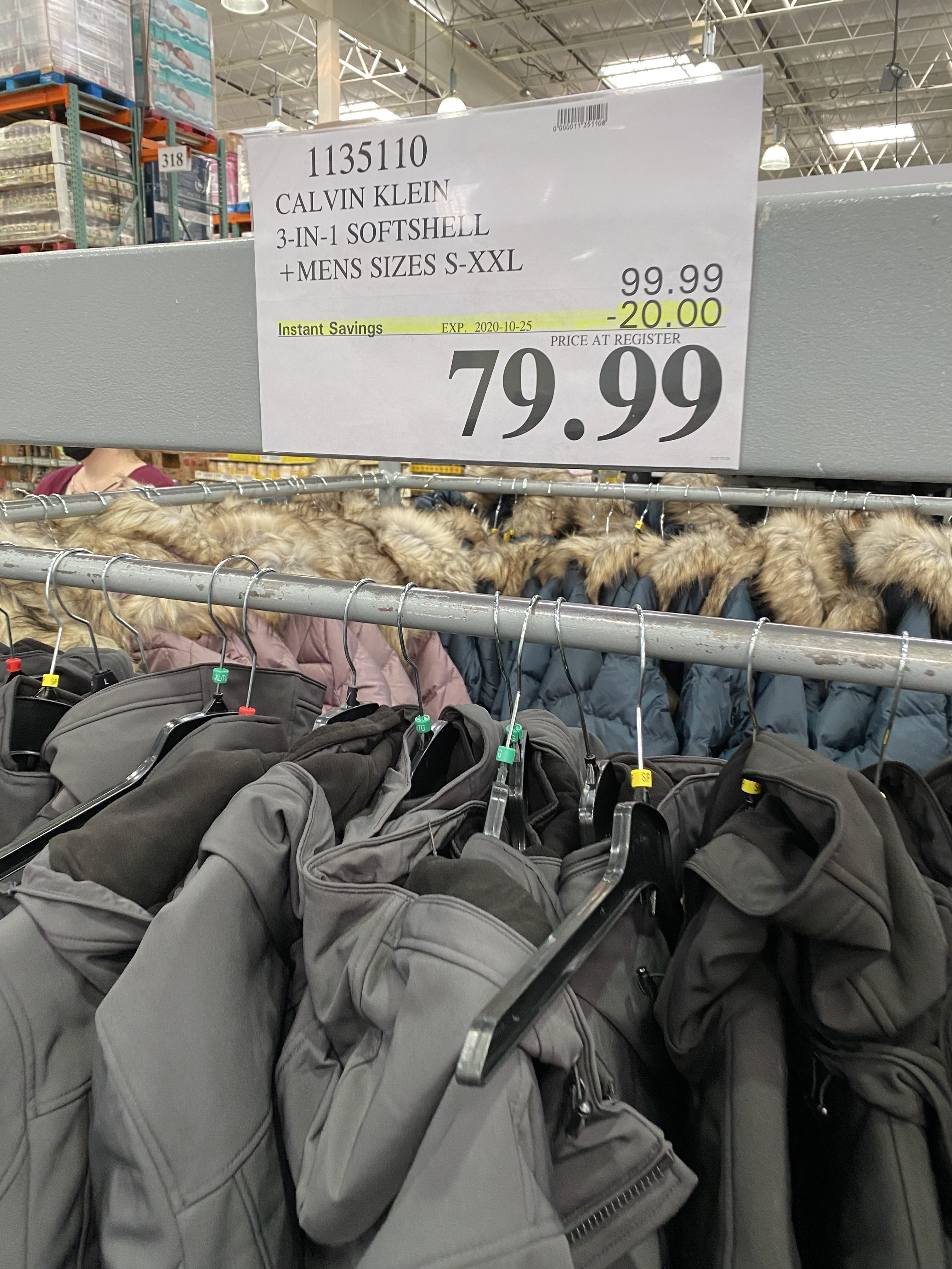Costco] Costco.ca: Calvin Klein Men's 3-in-1 Jacket $84.99 (save