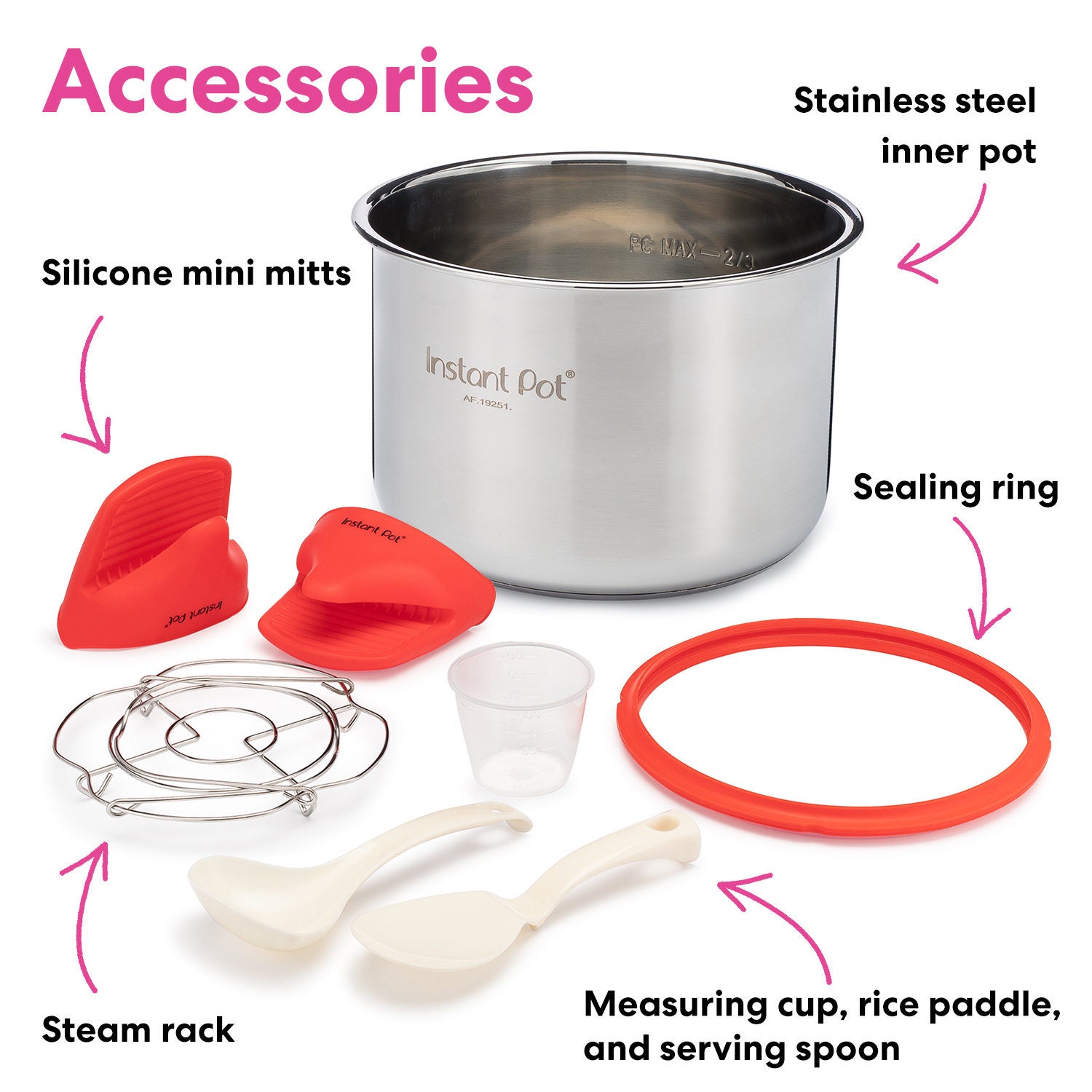 Costco] Instant Pot 5 Piece Silicone Essential Accessories Set - $9.97 -  RedFlagDeals.com Forums