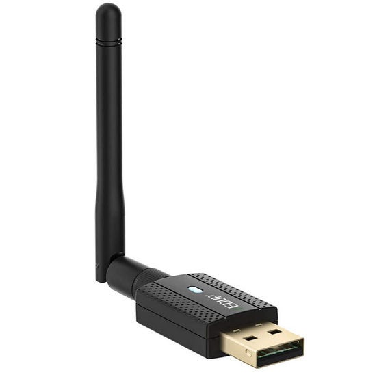4. Best with Wi-Fi: EDUP 600Mbps Bluetooth 4.2 USB Wi-Fi Adapter