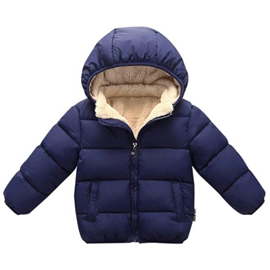 5. Best Winter Jacket for Toddlers: Happy Cherry Insulated Winter Toddler Jacket
