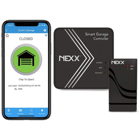 3. Best High-Tech Pick: Nexx Garage NXG-200 Smart Garage Opener