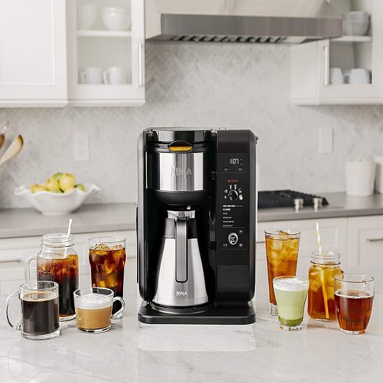 8. Best High End: Ninja Hot and Cold Brewed System, Auto-iQ Tea and Coffee Maker