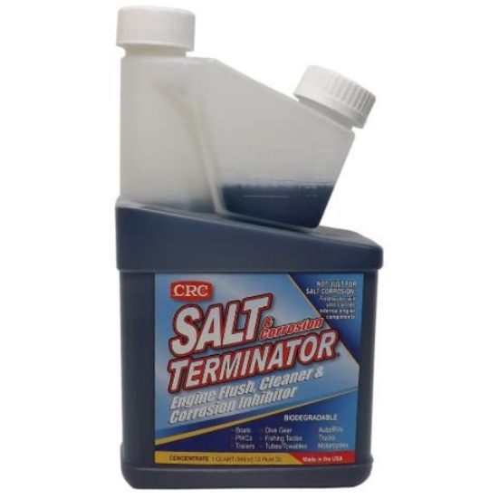 6. Best For Salt Water: CRC SX-32 Salt Terminator Engine Flush Concentrate