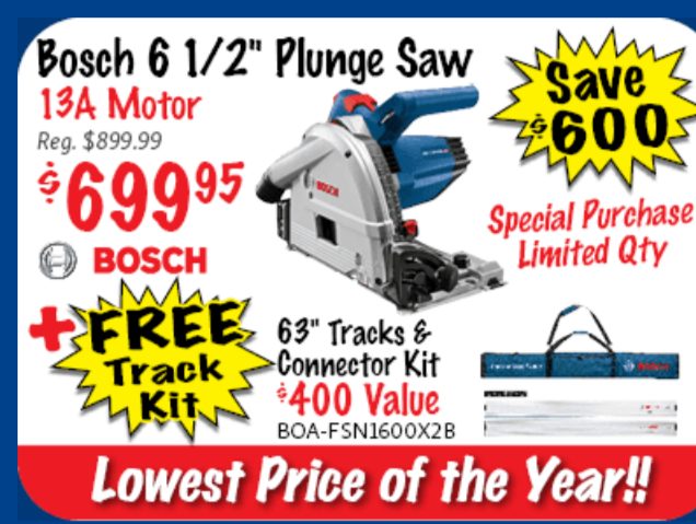 KMS Tools Black Friday Bosch 6 1 2