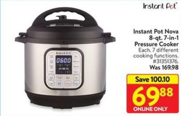 Instant pot discount nova 8 qt