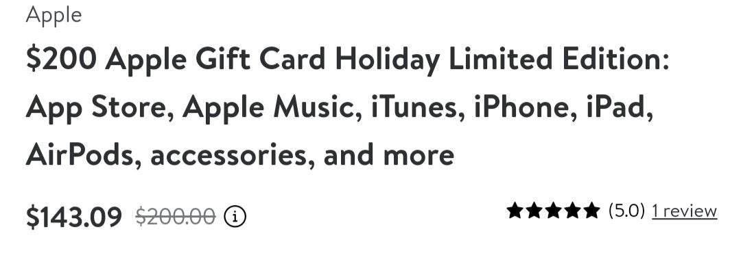 Apple Canada Launches New Gift Card for 'Everything Apple' (iTunes Gift Card  can be used for Apple Store hardwares) - Page 3 - RedFlagDeals.com Forums