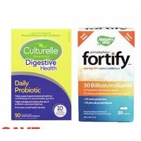 Culturelle or Fortify Digestive Health Probiotics