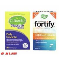 Culturelle or fortify Digestive Health Probiotics 