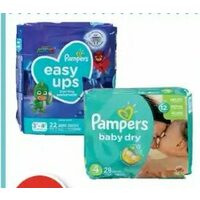 Pampers Jumbo Diapers or Training Pants