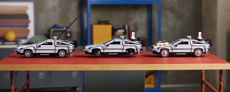 LEGO's Back to the Future DeLorean Set Comes to Canada on April 1