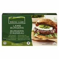 New Zealand Spring Lamb Burgers