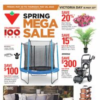Canadian Tire - Weekly Deals - Spring Mega Sale (Toronto/GTA & Vancouver) Flyer