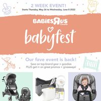 Babies R Us - 2 Week Event - Babyfest Flyer