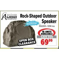 Custom Audio Rock-Shaped Outdoor Speaker