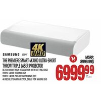 Samsung The Premiere Smart 4K UHD Ultra-Short Throw Triple Laser Projector