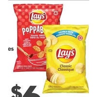 Lay's XXL Potato Chips Or Poppables Potato Snacks