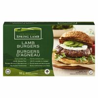 New Zealand Spring Lamb Burgers
