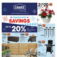 Lowe's - Weekly Deals - Canada Day Savings (ON) Flyer