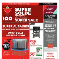 Canadian Tire - Weekly Deals - Canada's Summer Super Sale (Ottawa Area/ON_Bilingual) Flyer