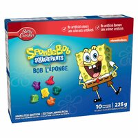 Betty Crocker SpongeBob SquarePants Animated Edition Fruit Flavoured Snacks