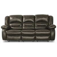 86" Toreno Genuine Leather Reclining Sofa