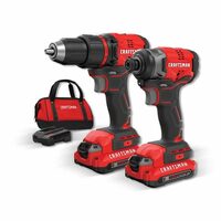 Craftsman Drill and Impact Driver Combo Kit