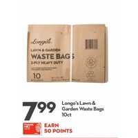 Longo's Lawn & Garden Waste Bags